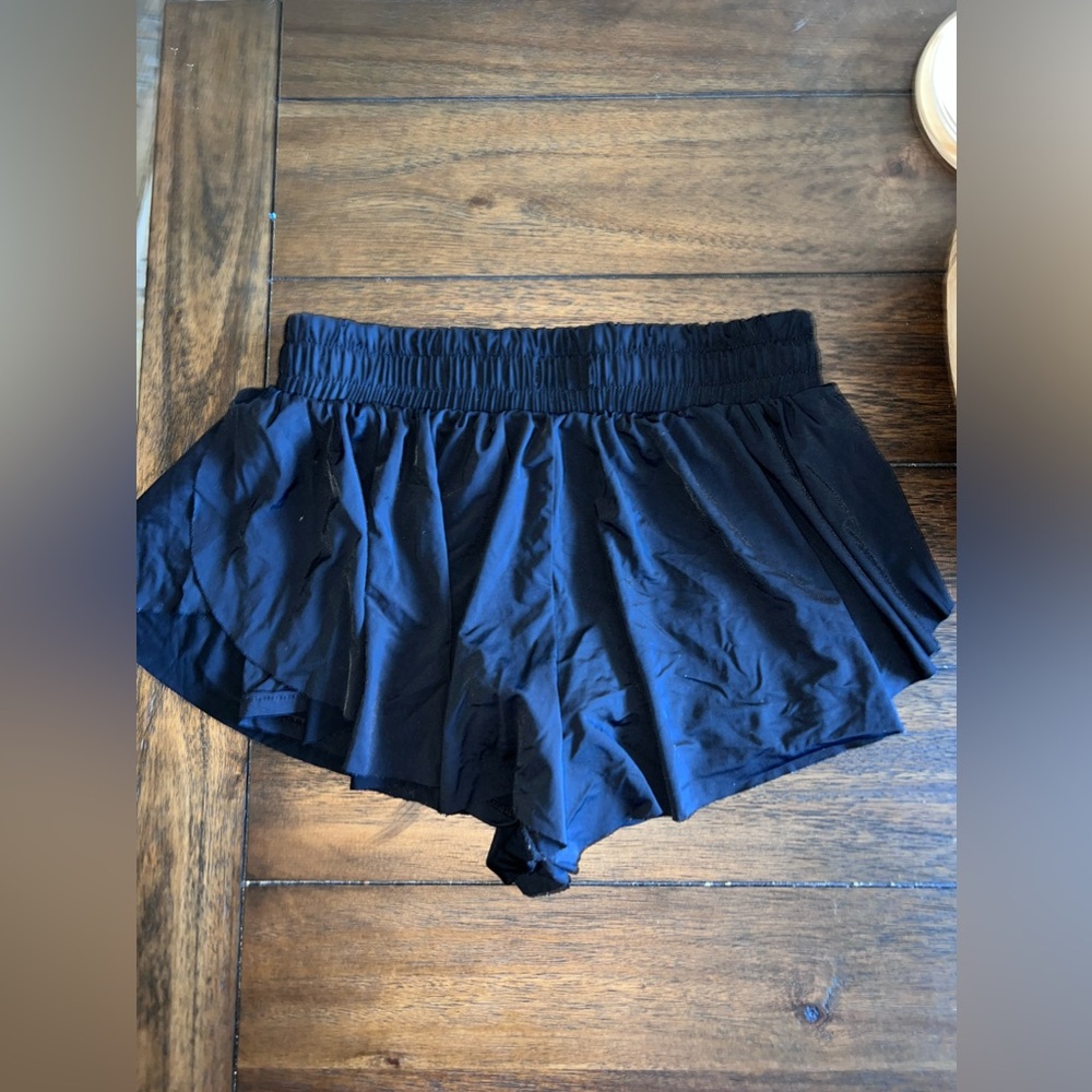 Navy blue butterfly shorts